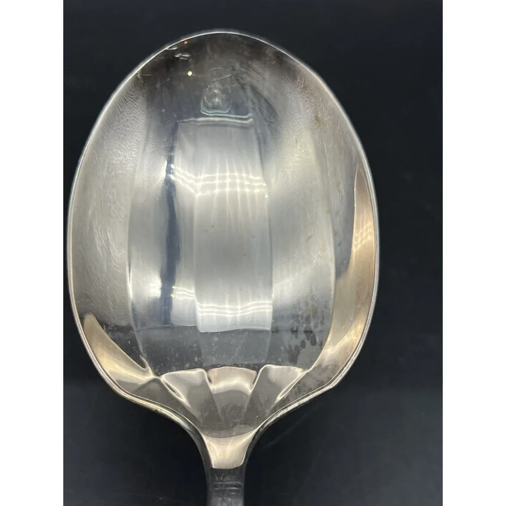 Lot of 3 CORONATION Community Silverplate Flatware Serving Spoon, Spoon, Knife